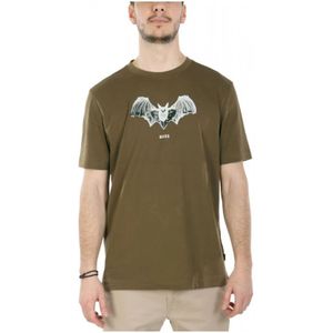 Hugo, Heren, Tops, Groen, Maat: L Katoen,