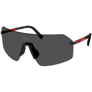 Prada, Heren, Accessoires, Zwart, Maat: 36 MM Polyamide,