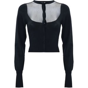 Kocca, Dames, Truien, Zwart, Maat: XS Viscose,