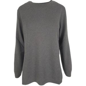 La Fileria, Dames, Truien, Grijs, Maat: 2XL Wol,