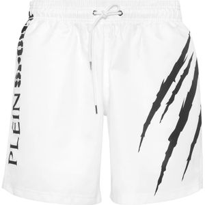 Plein Sport, Heren, Badkleding, Wit, Maat: S Nylon,