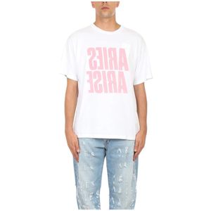 Aries, Heren, Tops, Wit, Maat: S