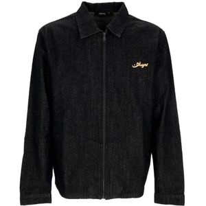 Dolly Noire, Heren, Jassen, Zwart, Maat: L Katoen,