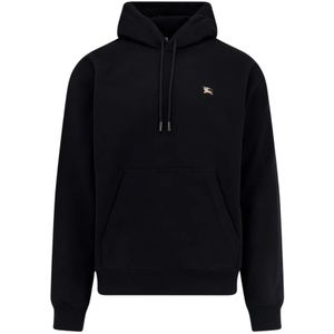 Burberry - Hoodie - Grijs - Katoenmix