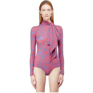 MM6 Maison Margiela, Dames, Tops, Roze, Maat: XS Jersey,