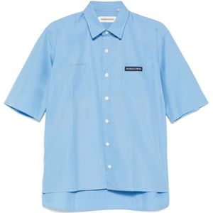 Namacheko, Heren, Overhemden, Blauw, Maat: XL