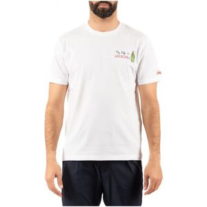 Saint Barth, Heren, Tops, Wit, Maat: S