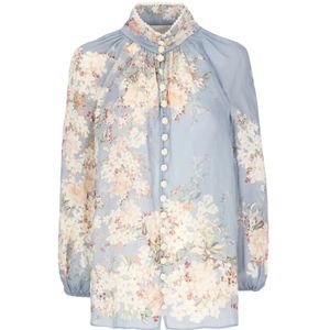 Zimmermann, Dames, Blouses & Shirts, Veelkleurig, Maat: S