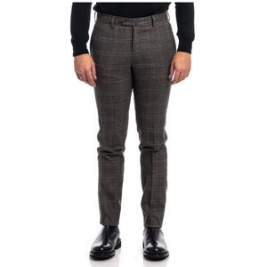 Pt01, Heren, Broeken, Grijs, Maat: S