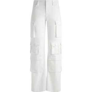 Alice + Olivia, Dames, Broeken, Beige, Maat: S Katoen,