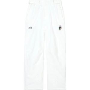 Emporio Armani Ea7, Heren, Broeken, Wit, Maat: S Polyamide,
