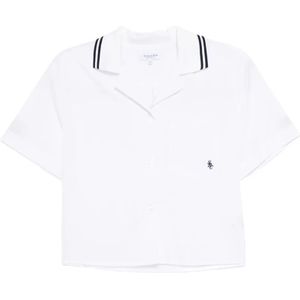 Sporty & Rich, Dames, Tops, Wit, Maat: S Katoen,