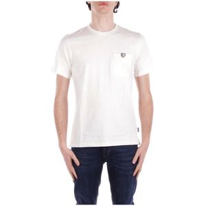 Barbour, Heren, Tops, Wit, Maat: L Katoen,