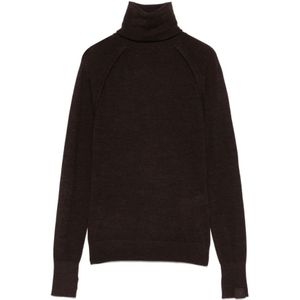 Victoria Beckham, Dames, Truien, Bruin, Maat: M Wol,