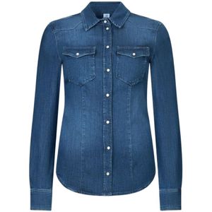 Liu Jo Blouse  blauw denim