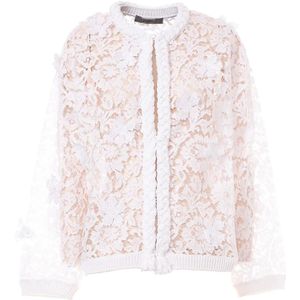 Valentino Garavani, Dames, Truien, Wit, Maat: XL