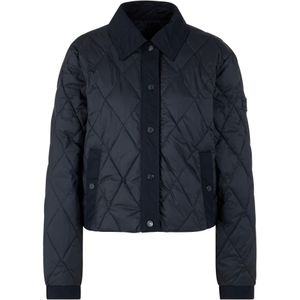 Marc Cain - Rethink Together - Gewatteerde Jas - Blauw - 100% Gerecycled Polyester