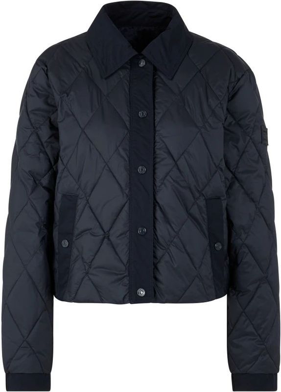 Marc Cain - Rethink Together - Gewatteerde Jas - Blauw - 100% Gerecycled Polyester