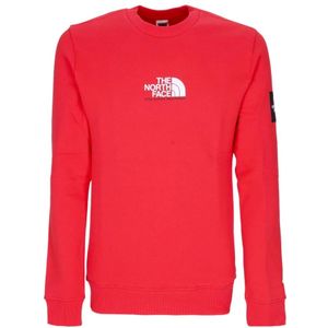 The North Face, Heren, Sweatshirts & Hoodies, Rood, Maat: XL Katoen,