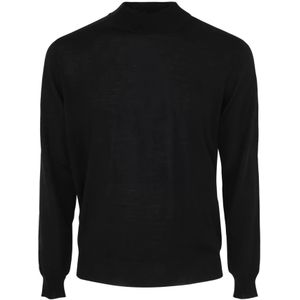 Filippo De Laurentiis, Heren, Truien, Zwart, Maat: 2XL