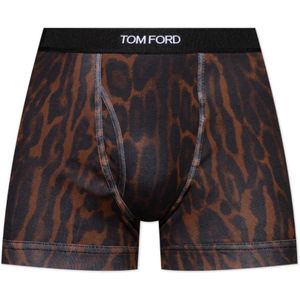 Tom Ford, Heren, Ondergoed, Bruin, Maat: XS Katoen,