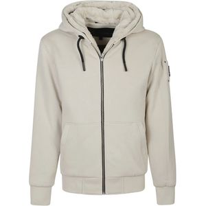Moose Knuckles, Heren, Sweatshirts & Hoodies, Beige, Maat: L