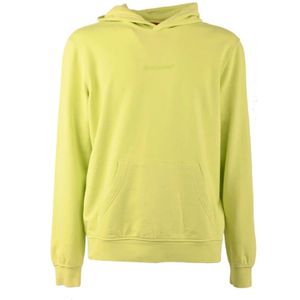 Liu Jo, Heren, Sweatshirts & Hoodies, Geel, Maat: M Katoen,