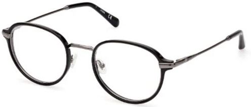 Guess - Ronde Brillen - Zwart - Geïnjecteerd Plastic - Verstelbare Lenzen