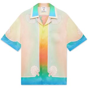 Casablanca, Heren, Overhemden, Veelkleurig, Maat: S Katoen,