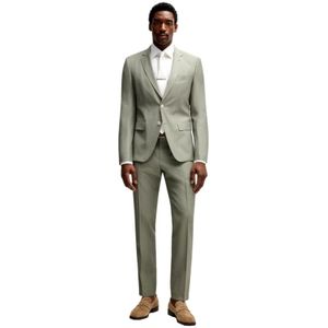 Hugo - Single Breasted Pak - Zwart - Wolmix