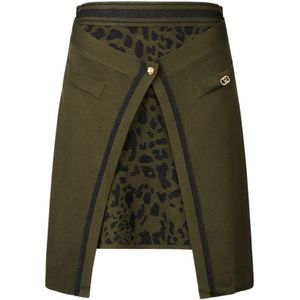 Liu Jo, Dames, Rokken, Groen, Maat: L Viscose,
