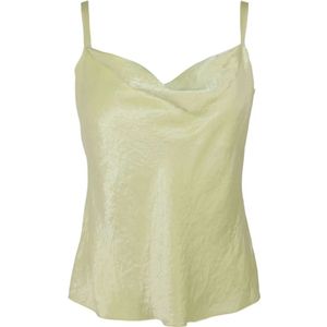 Vince, Dames, Tops, Geel, Maat: L