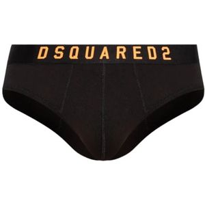 Dsquared2 Stijlvolle Slip-On Schoenen , Black , Heren , Maat: L