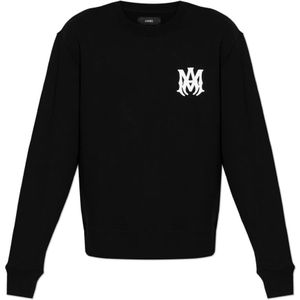 Amiri, Heren, Sweatshirts & Hoodies, Zwart, Maat: L Katoen,