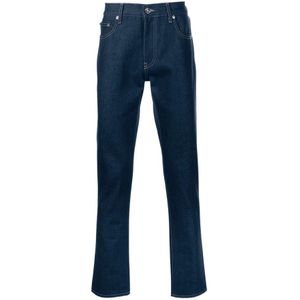 Off White, Heren, Jeans, Blauw, Maat: W34
