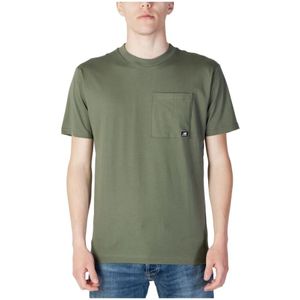 New Balance, Heren, Tops, Groen, Maat: S Katoen,