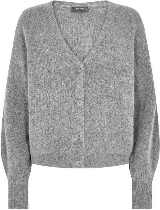 MOS Mosh, Dames, Truien, Grijs, Maat: XS Wol,