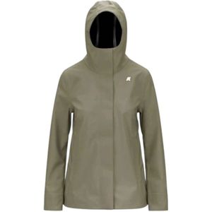 K-Way, Dames, Jassen, Groen, Maat: XS Fleece,