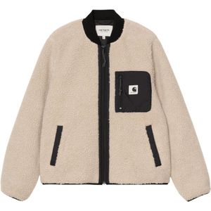 Carhartt Wip, Heren, Jassen, Beige, Maat: XS Fleece,