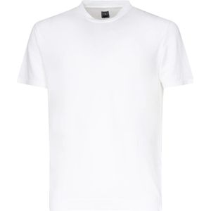 Fedeli, Heren, Tops, Wit, Maat: 2XL Linnen,