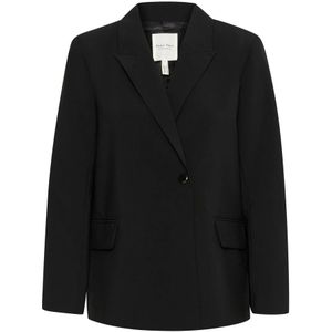 Part Two, Dames, Jassen, Zwart, Maat: S Denim,