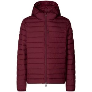 Save The Duck, Heren, Jassen, Rood, Maat: M Poliester,
