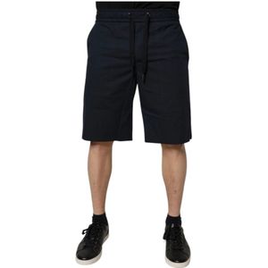 Dolce & Gabbana - GYUBAZ FUED7 - Bermuda Sweat Shorts - Donkerblauw
