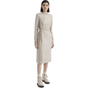 Peserico, Dames, Jurken, Beige, Maat: XS