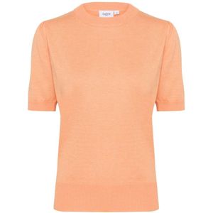 SAINT TROPEZ - MilaSZ - Trui - Oranje gemêleerd