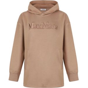 Max Mara - Oversized Hoodie - Bruin - Katoen