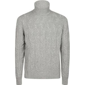 Drumohr, Heren, Truien, Grijs, Maat: XL Kasjmier,
