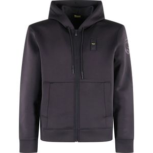 Blauer, Heren, Sweatshirts & Hoodies, Zwart, Maat: S