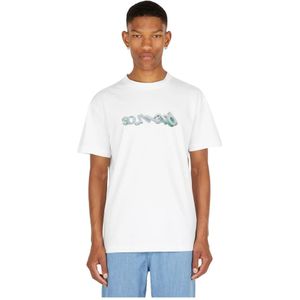 Soulland, Heren, Tops, Wit, Maat: XL Katoen,