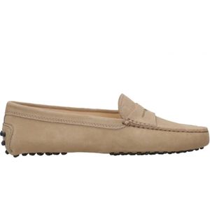 Tod's, Dames, Schoenen, Beige, Maat: 35 EU Suède,